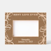 JW Taufe Keepake Geschenk - Personalisiert! Geätzte Rahmen (Vorderseite)