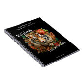 JW Taufe Keepake Geschenk - Tiger-Notebook Notizblock (Rechte Seite)