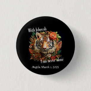 JW Taufe Keepake Gift - Personalisiertes Button- S Button