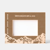 JW Taufe Keepake Personalisiert für ihn Geätzte Rahmen (Vorderseite)