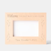 JW Taufe Personalisierte Bilderrahmen beibehalten Geätzte Rahmen (Vorderseite)