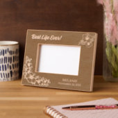 JW Taufen Geschenk oder Keepake für Schwestern! Geätzte Rahmen (Links)