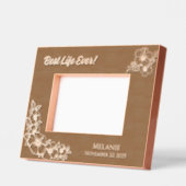 JW Taufen Geschenk oder Keepake für Schwestern! Geätzte Rahmen (Links)