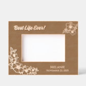 JW Taufen Geschenk oder Keepake für Schwestern! Geätzte Rahmen (Vorderseite)