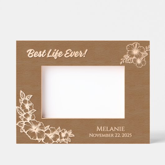 JW Taufen Geschenk oder Keepake für Schwestern! Geätzte Rahmen (Vorderseite)