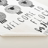 JW Taufen Geschenk Personalisiert Herzlich willkom Sherpadecke (3/4)