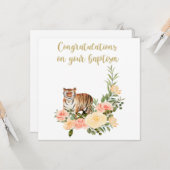 JW Taufereien - Tiger Karte (Vorderseite/Rückseite Beispiel)