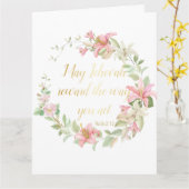 JW Taufgeld - Ruth 2:12 Grußkarte Karte (Gelbe Blume)