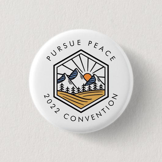 JW-Übereinkommen von 2022 - Berge Button (Vorderseite)