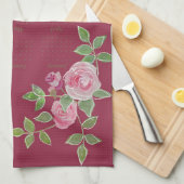 JW year text customize with calendar  Geschirrtuch (Viertel Falte)