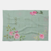 JW year text customize with calendar  Geschirrtuch (Horizontal)