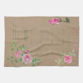 JW year text customize with calendar Geschirrtuch (Horizontal)