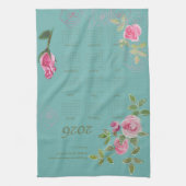 JW year text customize with calendar  Geschirrtuch (Vertikal)