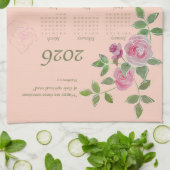 JW year text customize with calendar Geschirrtuch (Gefaltet)