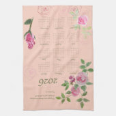 JW year text customize with calendar Geschirrtuch (Vertikal)