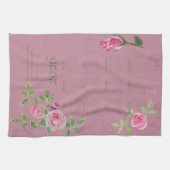 JW year text customize with calendar  Geschirrtuch (Horizontal)