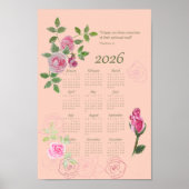 JW year text Matthew calendar customizable Poster (Vorne)