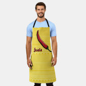 Jwala Chili Pepper All-over Print-Schürze Schürze (Getragen)