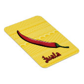 Jwala Chili Pepper Flexible Magnet (Rechte Seite)