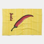 Jwala Chili Pepper Kitchtuch Geschirrtuch (Horizontal)