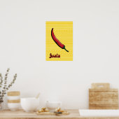 Jwala Chili Pepper Poster (Küche)