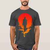 JWick and Dog Sunset gift T-Shirt (Vorderseite)