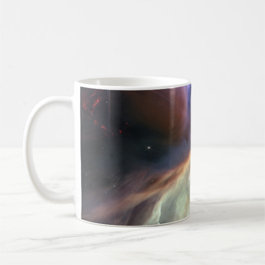 JWST-Bild der Rho-Ophiuchi-Sterne Kaffeetasse (Links)