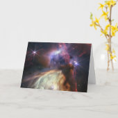 JWST-Bild der Rho-Ophiuchi-Sterne Karte (Gelbe Blume)