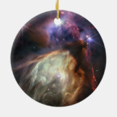 JWST-Bild der Rho-Ophiuchi-Sterne Keramik Ornament (Hinten)