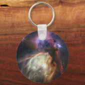 JWST-Bild der Rho-Ophiuchi-Sterne Schlüsselanhänger (Rückseite)