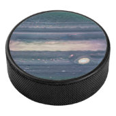 JWST-Bild des Planeten Jupiter in Infrarot Eishockey Puck (3/4)