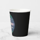 JWST-Bild des Planeten Jupiter in Infrarot Pappbecher (Links)