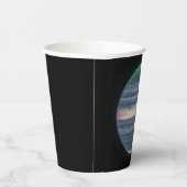 JWST-Bild des Planeten Jupiter in Infrarot Pappbecher (Rechts)