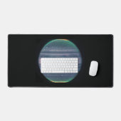 JWST-Bild des Planeten Jupiter in Infrarot Schreibtischunterlage (Tastatur & Maus)