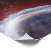 JWST-Bild des Rosshaennebels Fotodruck (Ecke)