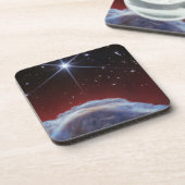 JWST-Bild des Rosshaennebels Getränkeuntersetzer (Linke Seite)