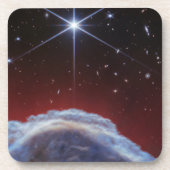 JWST-Bild des Rosshaennebels Getränkeuntersetzer (Vorderseite)