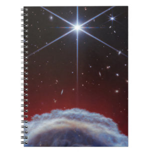 JWST-Bild des Rosshaennebels Notizblock