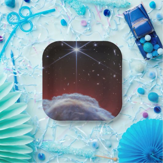 JWST-Bild des Rosshaennebels Pappteller (Party)