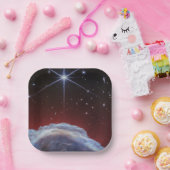 JWST-Bild des Rosshaennebels Pappteller (Party)