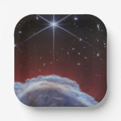 JWST-Bild des Rosshaennebels Pappteller (Vorderseite)