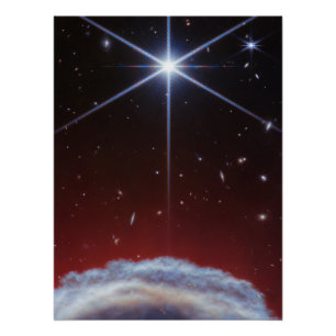 JWST-Bild des Rosshaennebels Poster