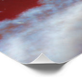 JWST-Bild des Rosshaennebels Poster (Ecke)