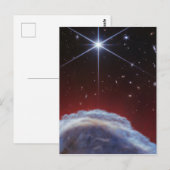 JWST-Bild des Rosshaennebels Postkarte (Vorne/Hinten)