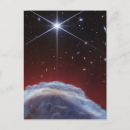 JWST-Bild des Rosshaennebels Postkarte
