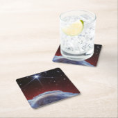 JWST-Bild des Rosshaennebels Rechteckiger Pappuntersetzer (Vor Ort)