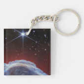 JWST-Bild des Rosshaennebels Schlüsselanhänger (Rückseite)