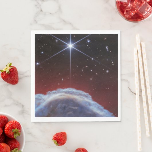 JWST-Bild des Rosshaennebels Serviette (Beispiel)