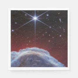 JWST-Bild des Rosshaennebels Serviette