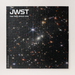 JWST Deep Field Galxy Cluster SMACS 0723 Puzzle